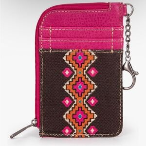 Montana West Wrangler Aztec Card Holder Wallet
